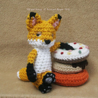 Amigurumi Red Fox  キタキツネのあみぐるみ